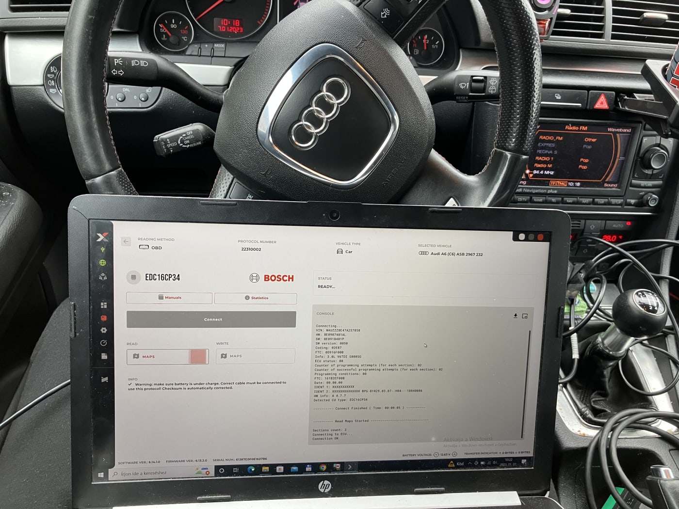 Audi A4 3.0TDI Chiptuning Popcorn Kazincbarcika Miskolc