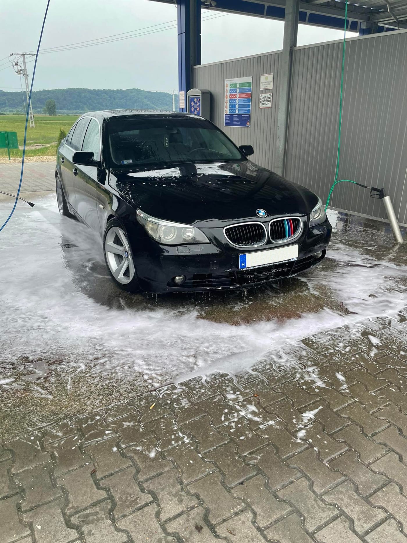 BMW E60 30D 218PS Chiptuning Kazincbarcika Popcorn Miskolc